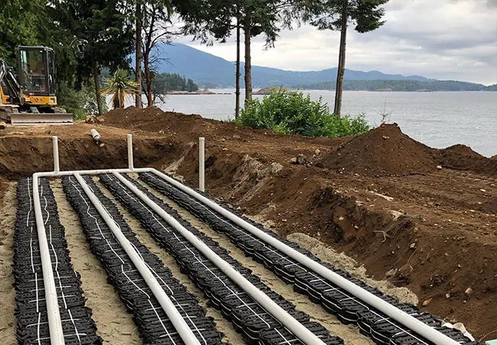 eljen system installation marchington excavation