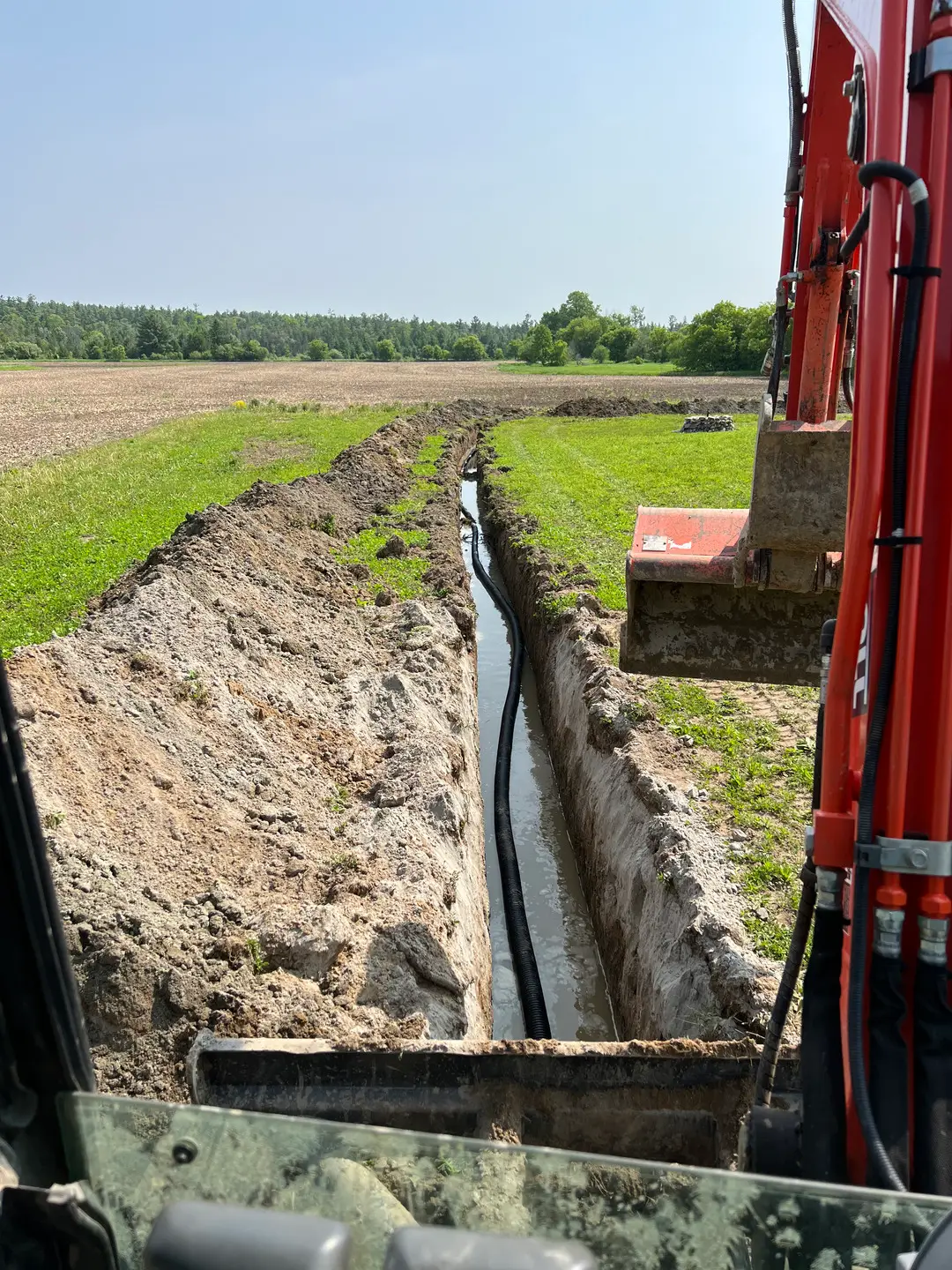 marchington excavation drainage kinburn 3