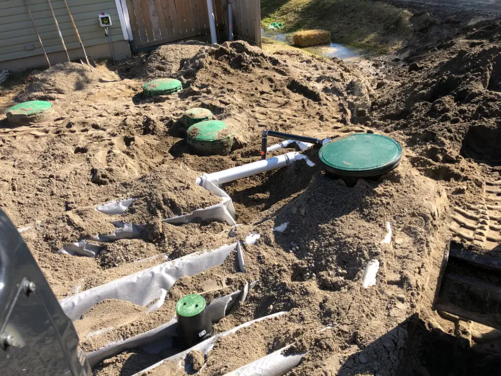marchington excavation eljen septic install